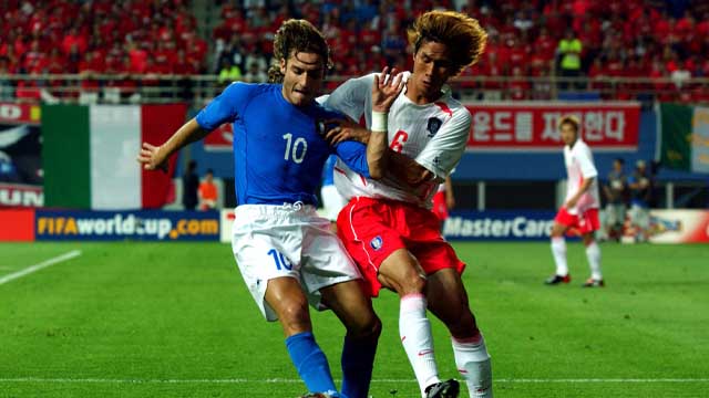 Italy vs South Korea World Cup 2002